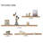 Solid Wood Floating Wall Shelf-530778853
