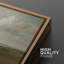 Coastal Cliff Overpoint Serene, reproduction d'art sur toile-562157102-562157097