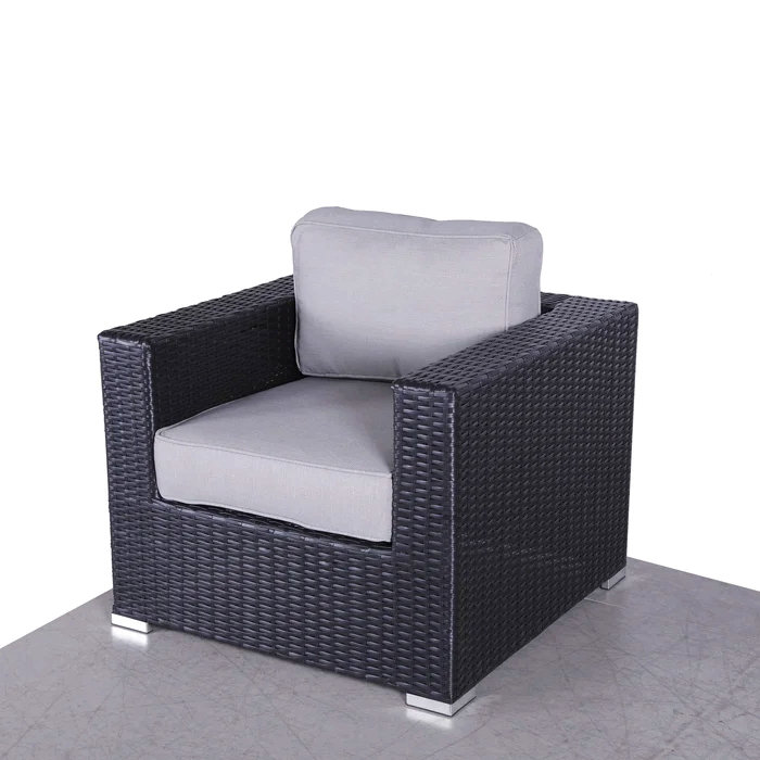 Fully Assembled Patio Chair With Cushions