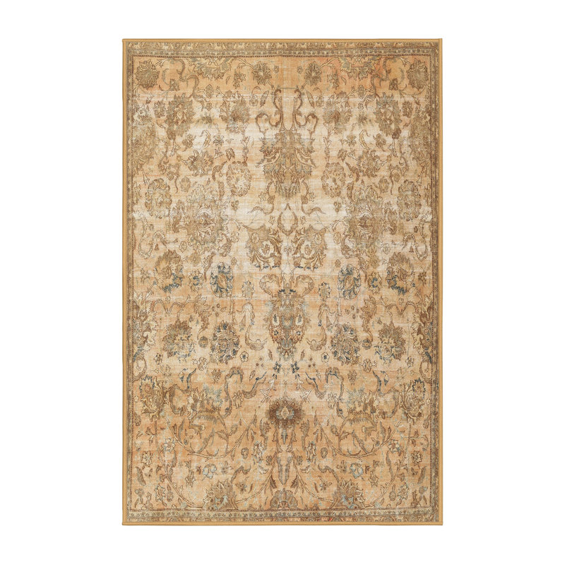 Tapis oriental gris / beige en laine, Rectangle 8 pi x 12 pi