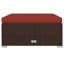 Ensemble modulaire de patio carré de 27,6 po de largeur avec coussins-1753029832-1753029831
