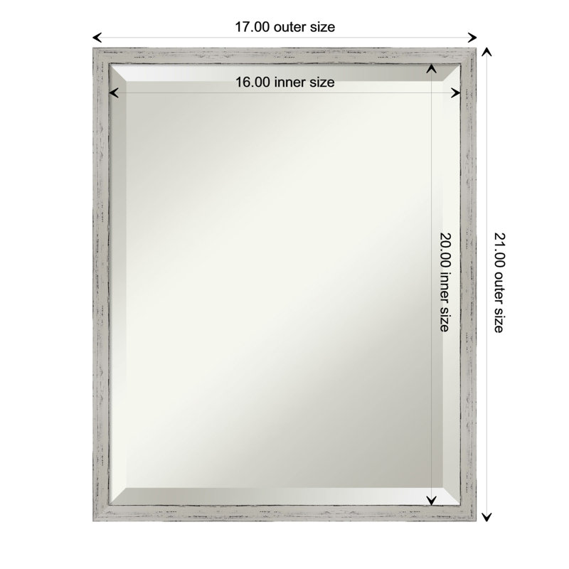 Swithun Mirror, 17" x 21"