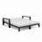 Hoyt Outdoor Metal Double Chaise Lounge-391299421-368735746