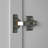 Storage Cabinet With Two Doors For Bathroom, Office, Adjustable Shelf, MDF Board-740383390