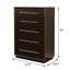 Commode 5 tiroirs l 38 "