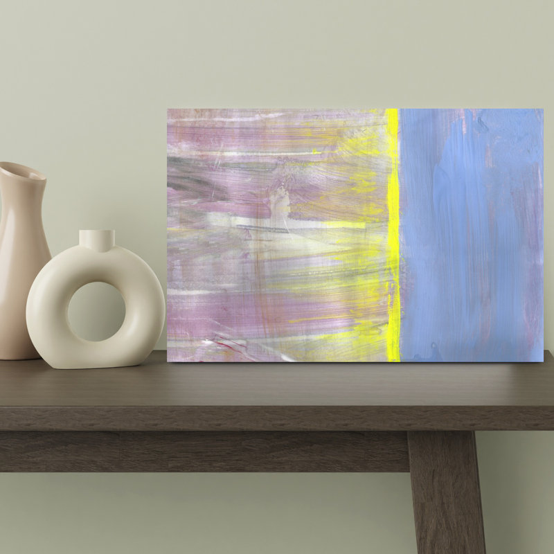 Contemporary Art Abstract Bold Contemporary Wall Art 1 Piece Wrapped Canvas Wall Art, 30.48 cm H x 20.32 cm W