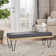 Regenia Entryway Bench Upholstered Bench End Of Bed Bench Accent Bench