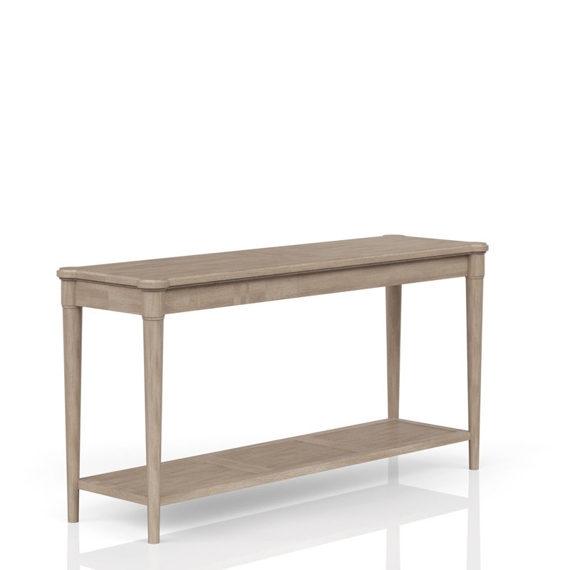 Deux tables avec tablette au fini sable attrayant, deux tiroirs de rangement spacieux