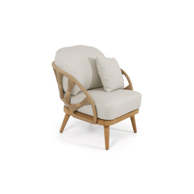 Krabi Outdoor Teak Lounge Chair