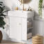 Meuble-lavabo simple 12,2 po avec plateau en céramique Keilana