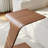 15" Modern C-Shaped Side Table With Wheels-2020087807