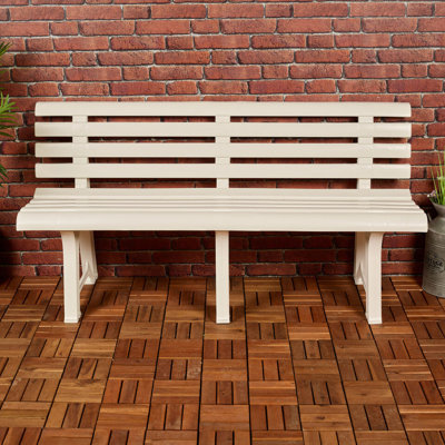 Plastic Garden Bench