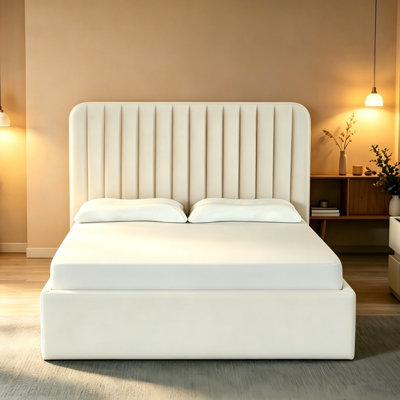 Upholstered Ottoman Storage Bed