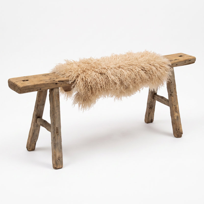 Solid Wood Bench