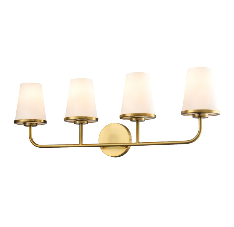 KANata 4 LT VANITY, Laiton avec demi verre opale