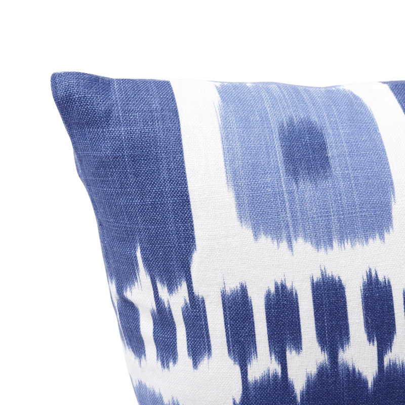 Kandira Pillow, Blues, 18" x 18"