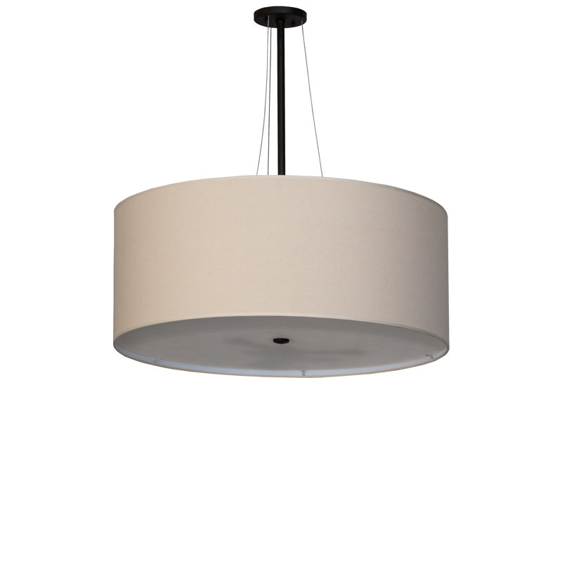 Luminaire suspendu tambour 3 lumières Cilindro