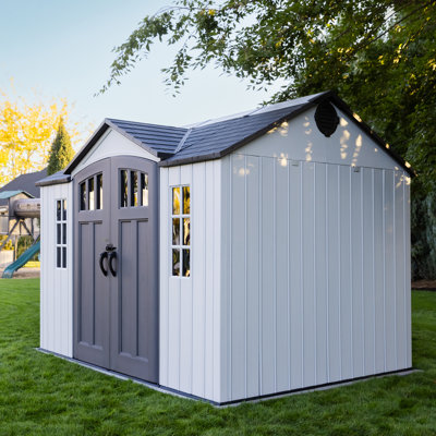10 Ft. X 8 Ft. Dual Entry Outdoor Storage Shed