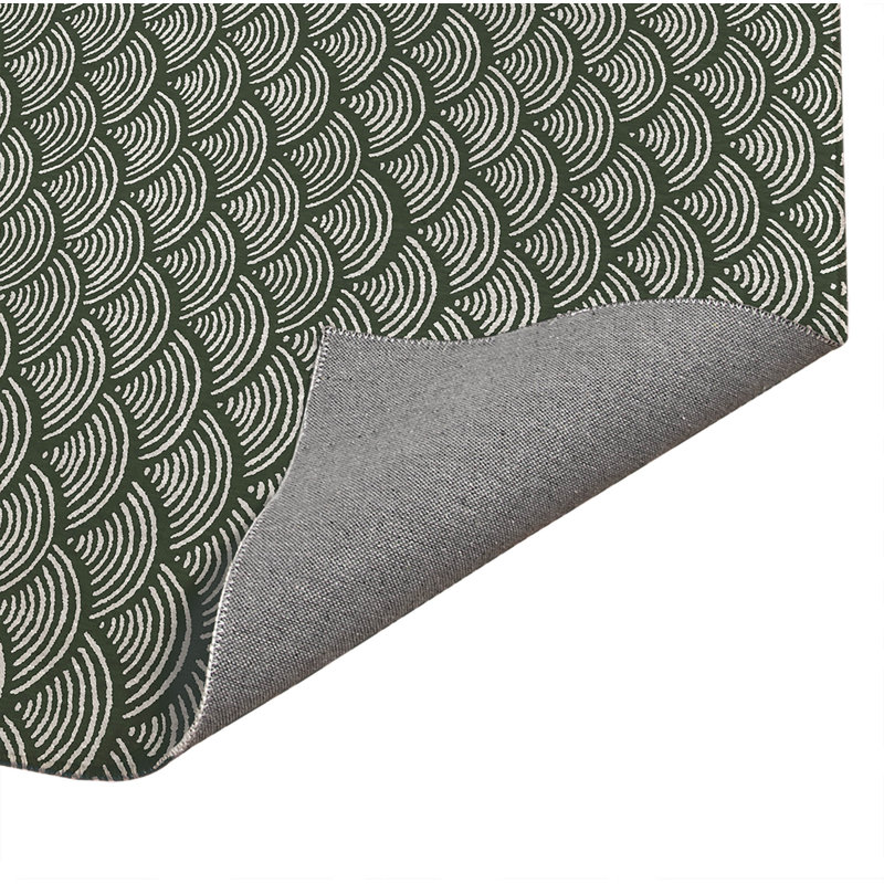 Tapis d'extérieur antidérapant Rolling Waves, Rectangle 4pi x 6 pi