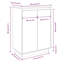 6 Pair Solid Wood Shoe Storage Cabinet-1520672995
