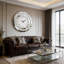 Glass Wall Clock