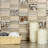 Imperial 1" x 3" Glass/Metal Random Mosaic Wall Tile
