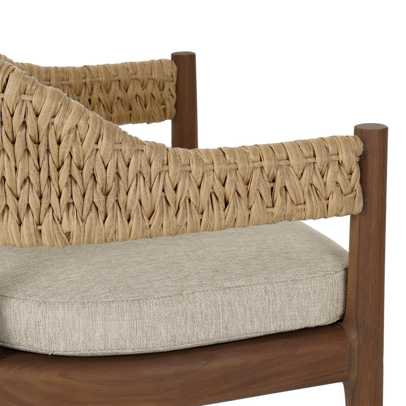 Atwood Outdoor Teak Dining Armchair