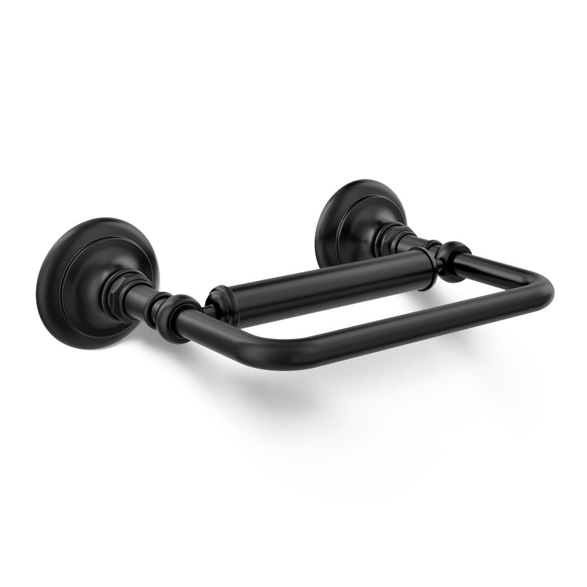 Artifacts Pivoting Toilet Paper Holder, Matte Black