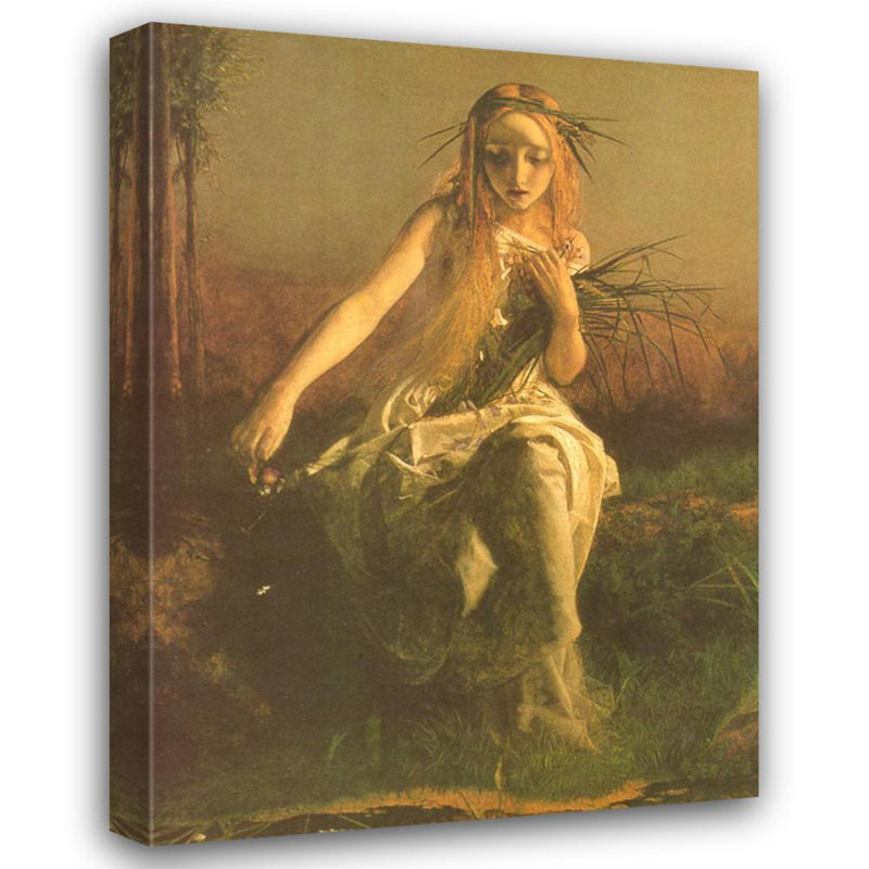 Ophelia, 48" H x 35" W