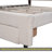 Teddy Fleece Queen Size Upholstered Platform Bed With Drawer-2135583218