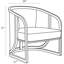 Fortuna Barrel Chair
