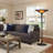 Bodean 71'' Bronze Torchiere Floor Lamp