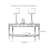Retro Multifunctional Luxury Console Table-1536020716