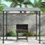 2m x 1.5m Metal Grill Gazebo