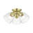 Gunnbjorn 3-Light 14.25" Semi Flush Mount-1569598761