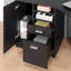 Bureau avec rangement classique Techni Mobile