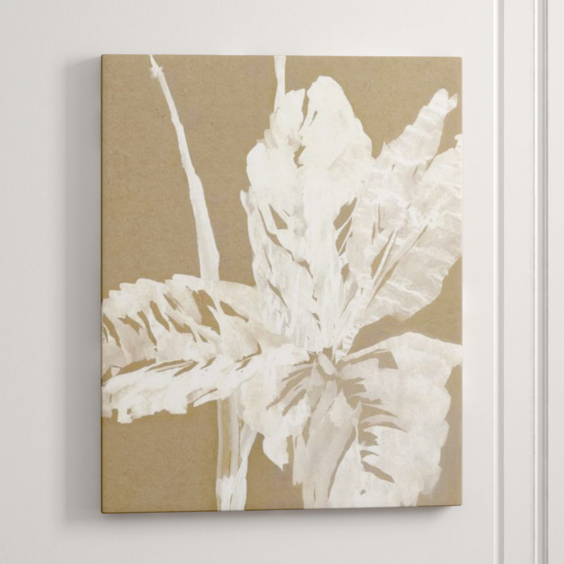 Plant Study VI Painting by Fern Cassidy, 46" H x 36" W, Glass Coat