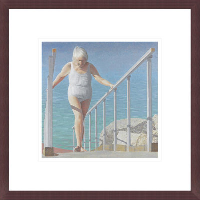 « Une femme sur une rampe » d’Alex Colville – Reproduction giclée encadrée