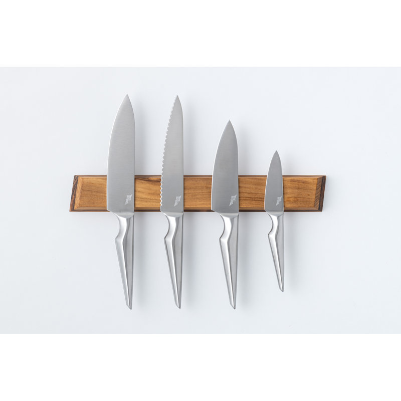 Edge Of Belgravia Arondight 5 Piece Stainless Steel Knife Block Set