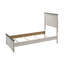Ensemble de chambre à coucher à panneau classique avec finition crème-262379695-262379689