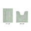 Ensemble de tapis pour salle de bain 2 pièces 100% coton 2370 g / m² Lux-1225950020-1266292160