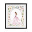 «Elegant Princess Love», reproduction encadrée sous verre, design par Christine Simpson Art-459765544-459765546