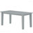 Outdoor Gray Table,Rectangle Outdoor Coffee Table-1573112449