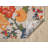 Floral Machine Woven Indoor / Outdoor Area Rug-351771353-392974248