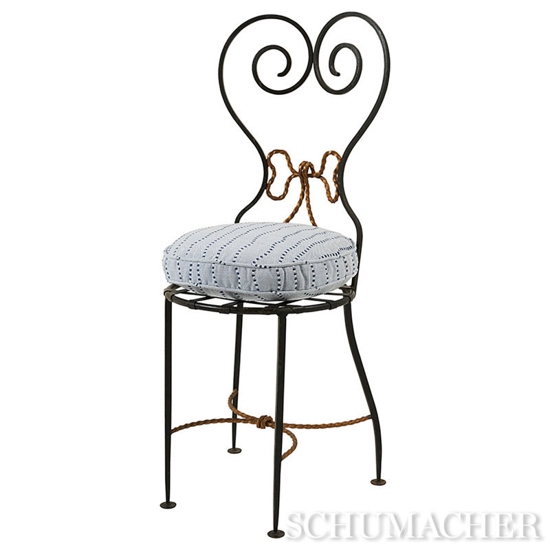 Tissu de broderie Elodie, Chambray