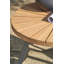 Taopi 2 - Person Acacia Solid Wood Patio Dining Set Round Table with Cushions Included