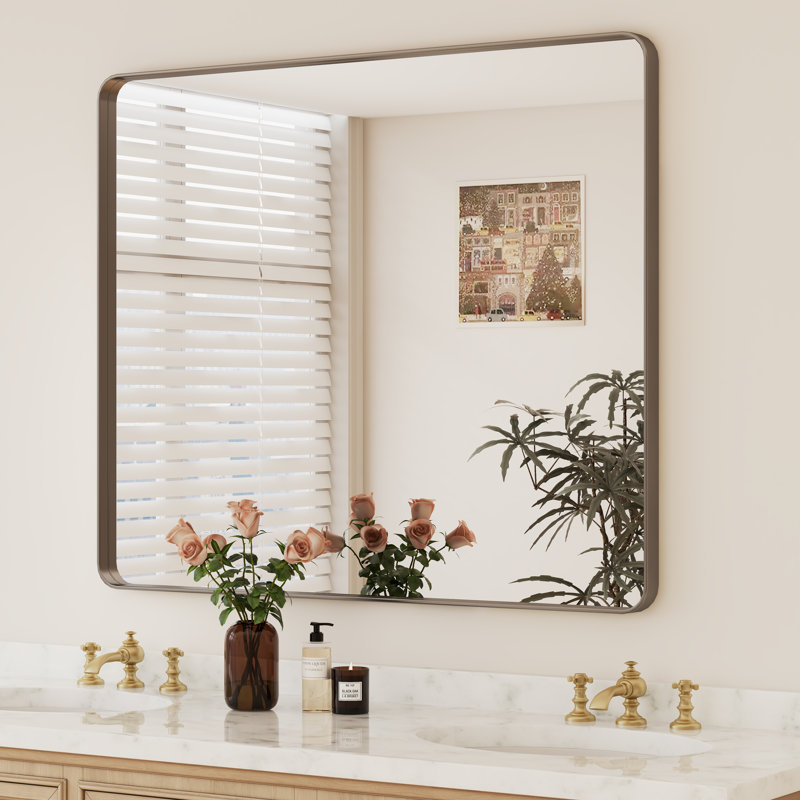 Miroir de salle de bain sur mesure, 48 po x 40 po