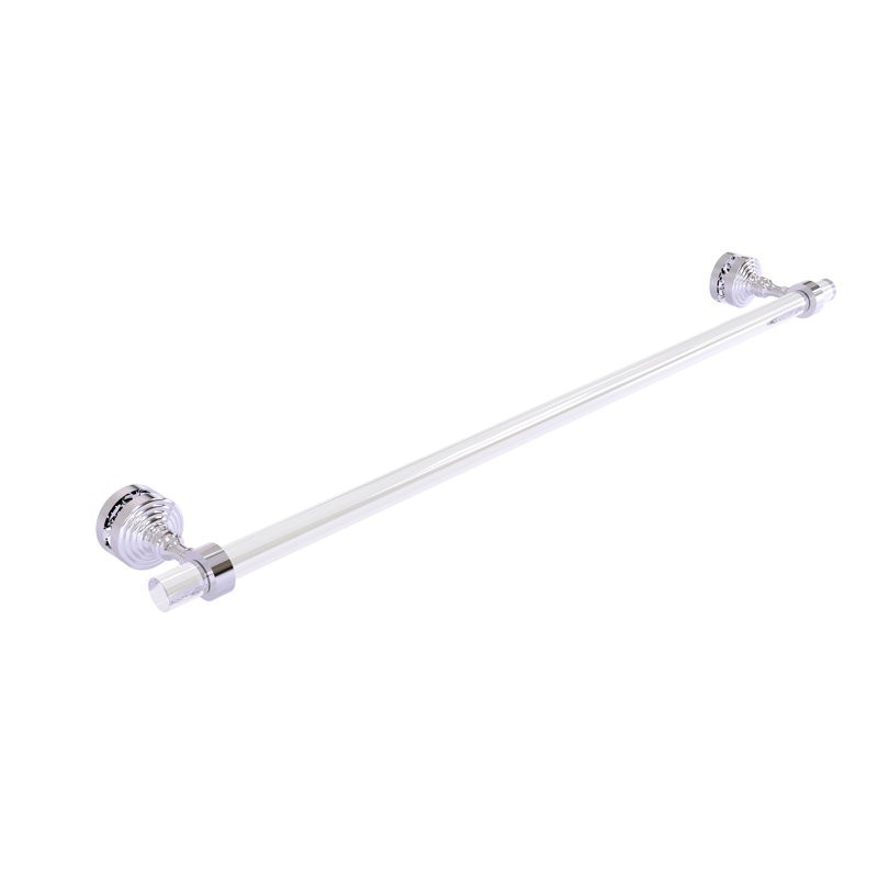 Porte de douche 5,2 "pour porte de douche en verre Jarrell, Chrome poli