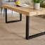 Macau Industrial Solid Wood and Metal Coffee Table-1768472927