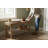 Farmhouse Rustic Bench with Storage Shelf-573004418